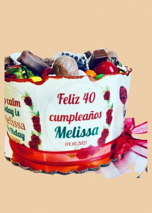 A cake in spanish.